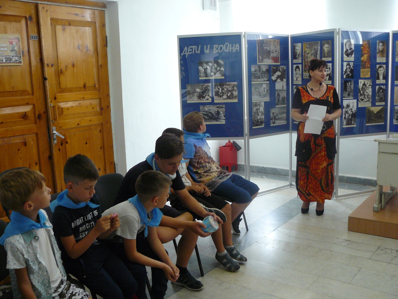 О проблемах военного детства младшим школьникам Ставрополья