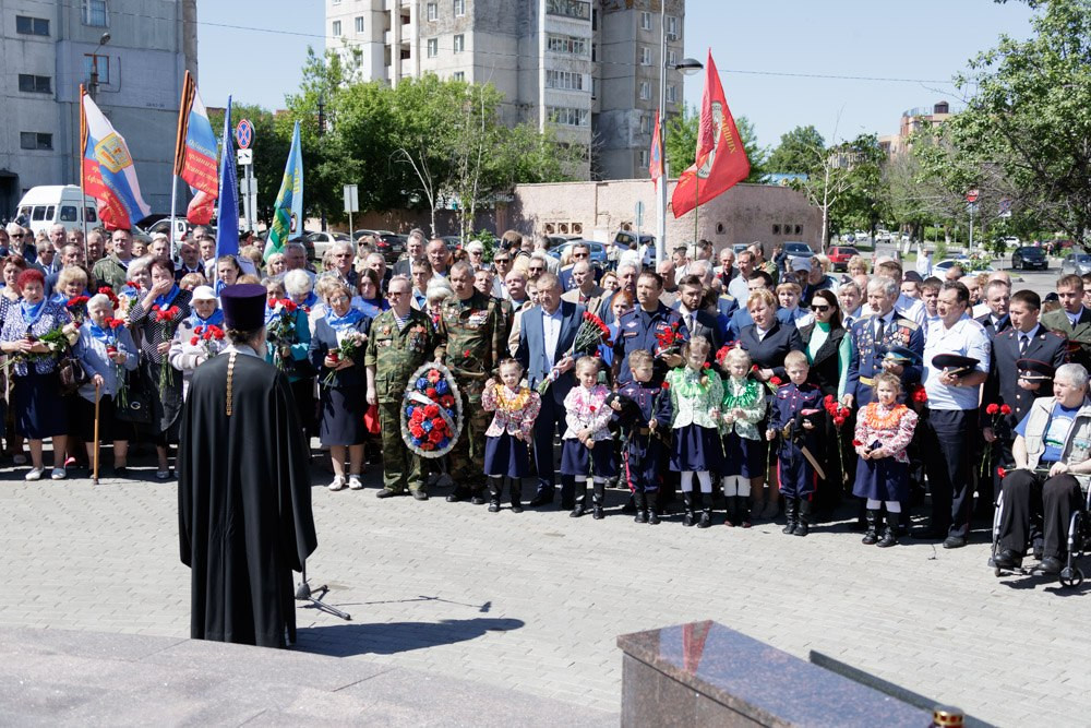 В Туле состоялся митинг, посвященный Дню ветеранов боевых действий Тульской области