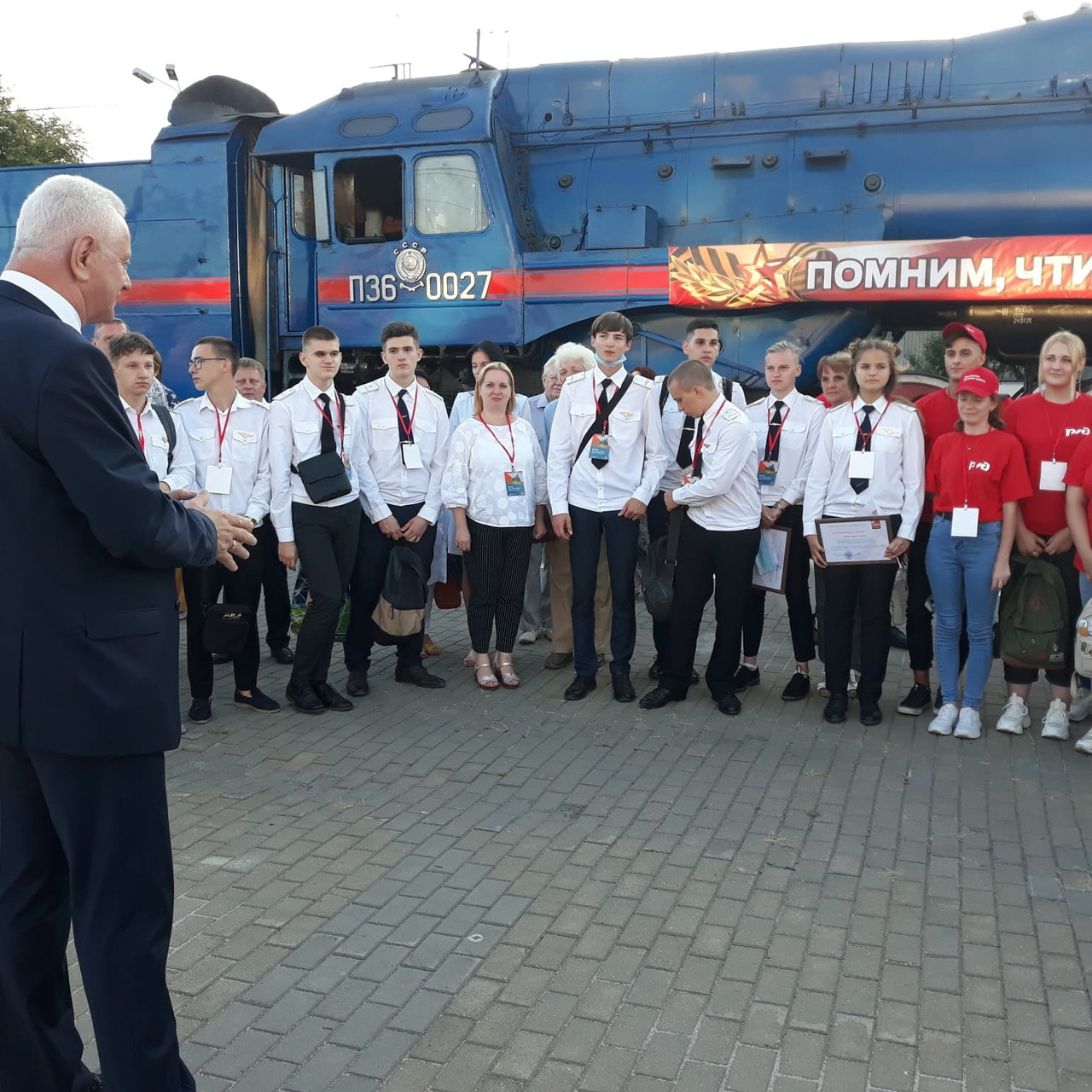 ВТОРОЙ РЕЙС «ПОЕЗДА ПОБЕДЫ» ПРОШЕЛ ПО ВОСТОЧНЫМ РАЙОНАМ КУРСКОЙ ОБЛАСТИ