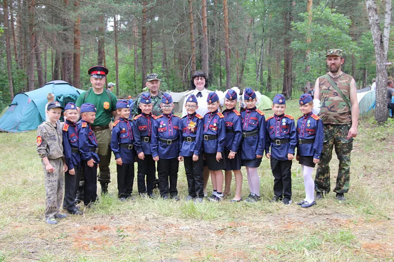 В Тульской области прошел летний турпоход «Казачий стан»