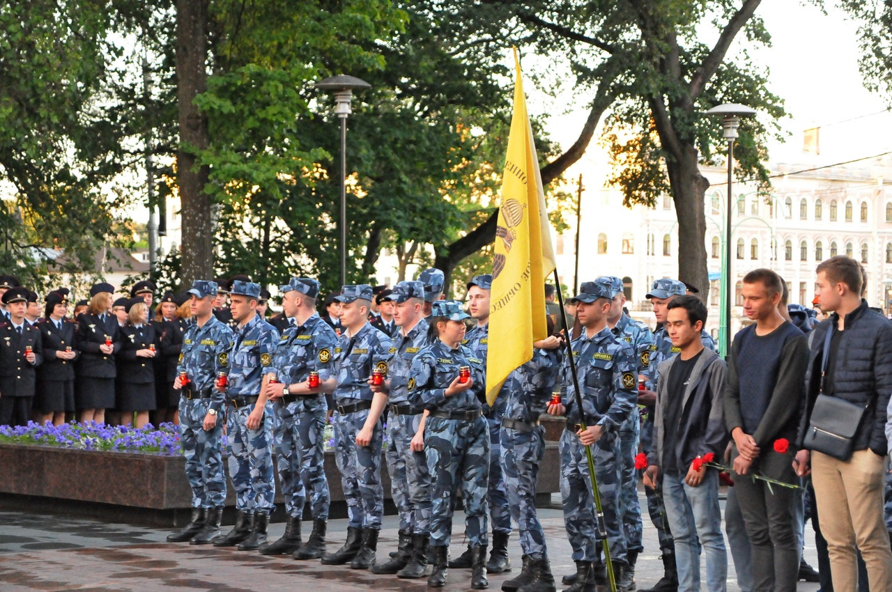 "Свеча Памяти и "Поверка павших" в Вологде
