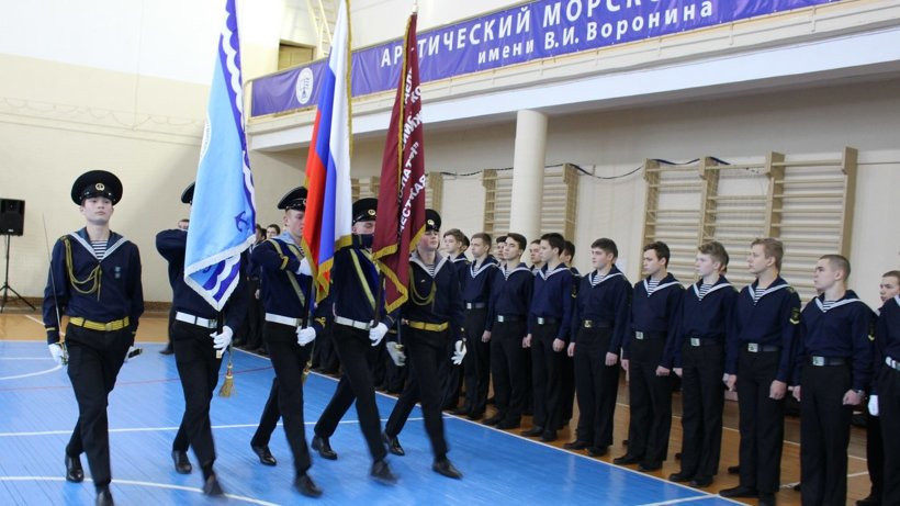 Курсанты морского института вступили в «Юнармию»
