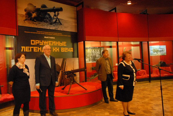 В Тульском государственном музее оружия открылась выставка «Оружейные легенды XX века»