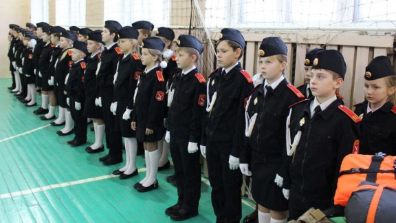 Кадеты двух школ Виноградовского района пополнили ряды «Юнармии»