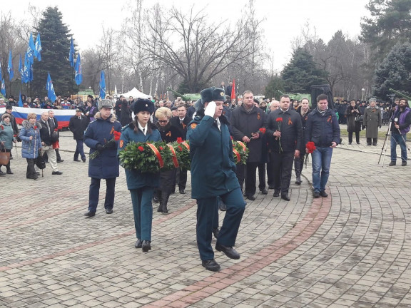 Открытие ежегодного краевого месячника оборонно-массовой и военно-патриотической работы