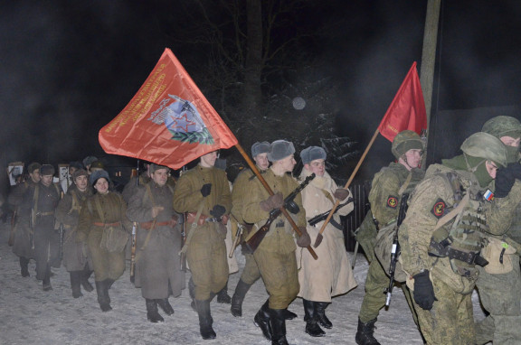 Ночной рейд по местам Боевой славы