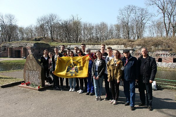 Студенческий субботник, посвящённый 73-й годовщине взятия Кёнигсберга