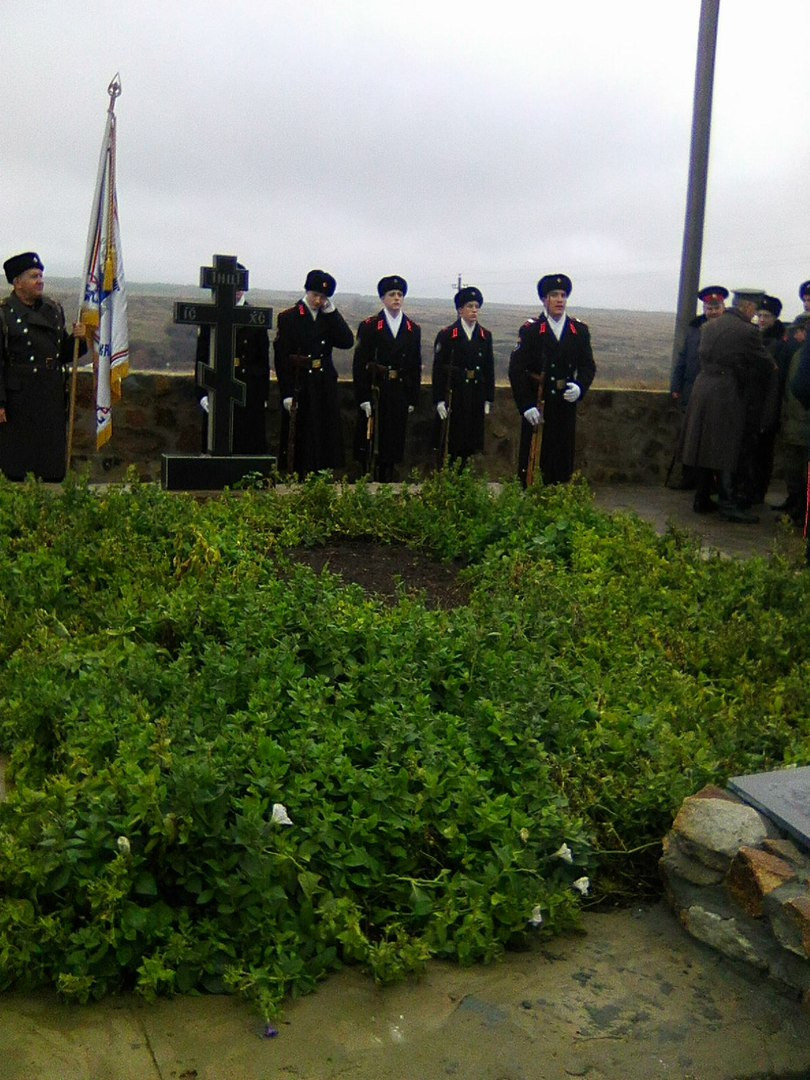 Открытие памятного  обелиска на месте  боя и гибели отряда  Чернецова прошло в Ростовской области.