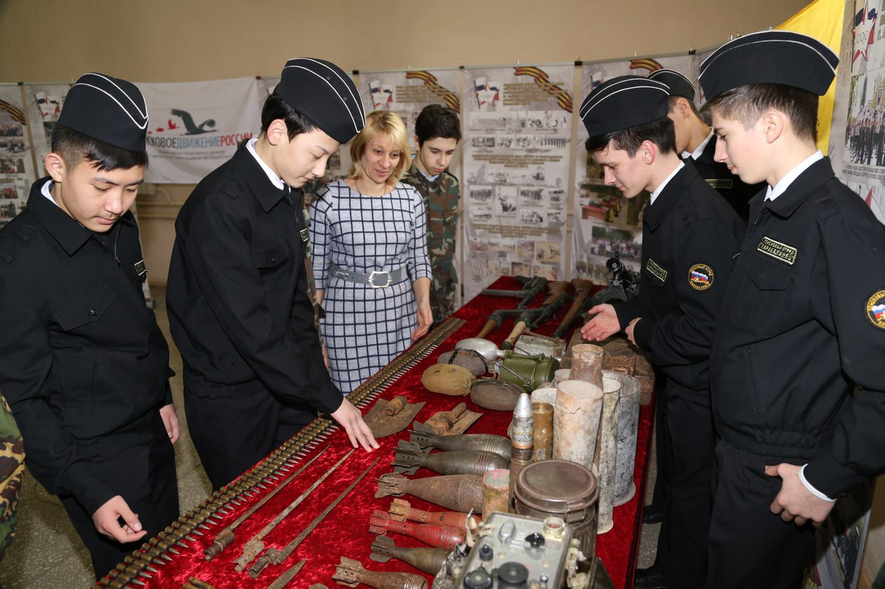 Уроки мужества в Харабалинском районе