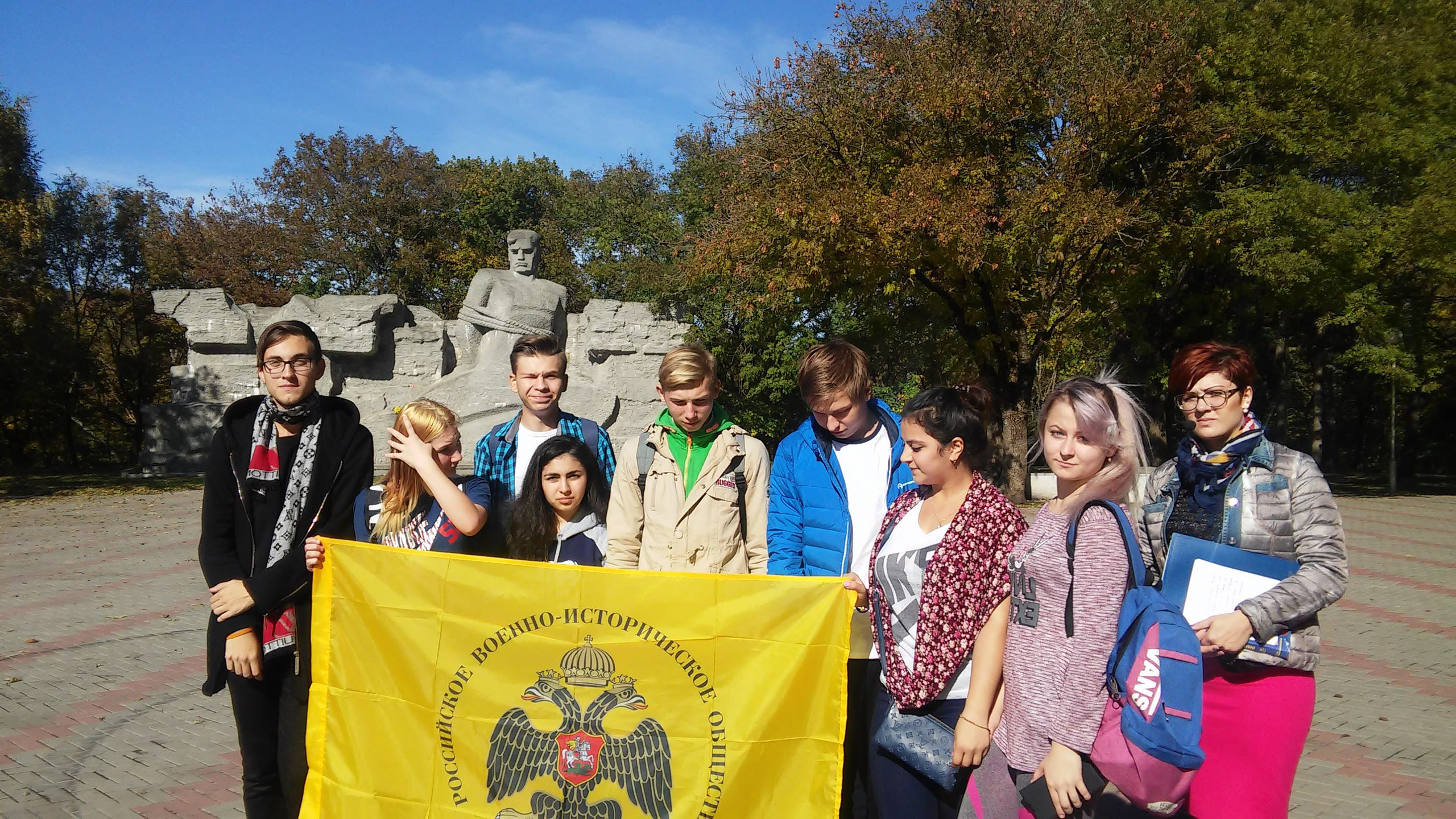 Экскурсию «Противостояние. 1917 – 1920 гг.» посетили студенты многопрофильного техникума имени С.С. Николаева