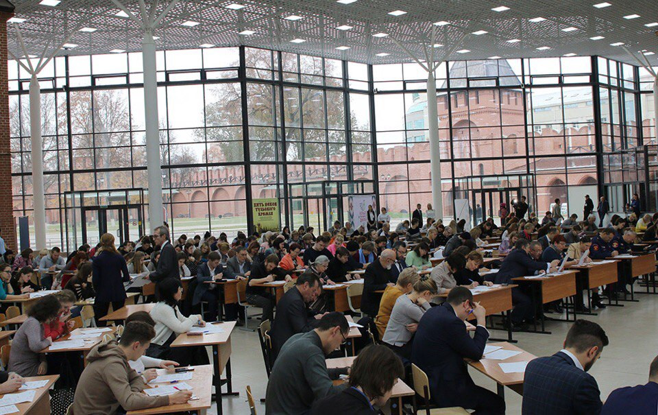 Члены Тульского регионального отделения РВИО приняли участие в "Большом этнографическом диктанте"