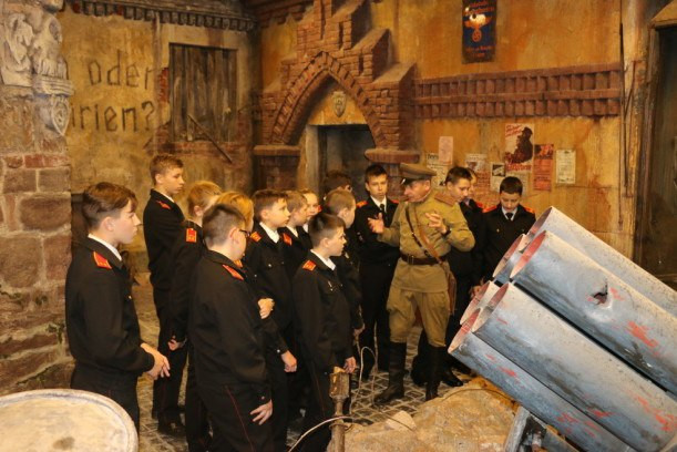 Акция «День в музее для российского кадета» в Калининграде