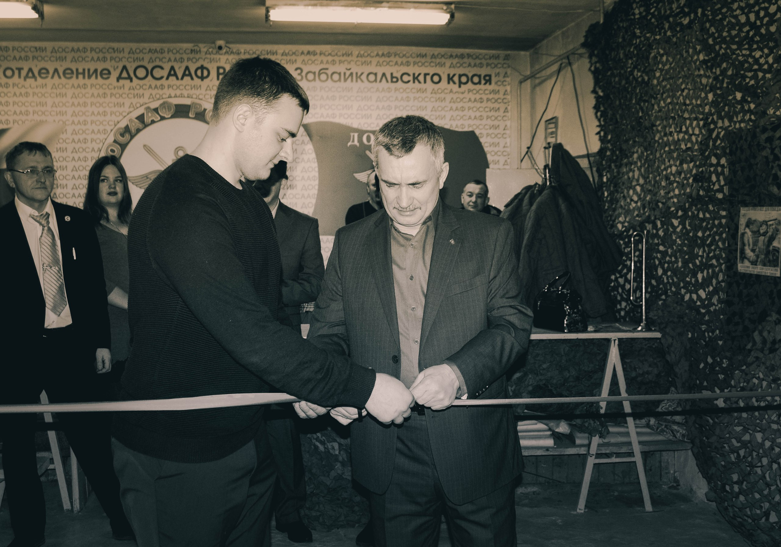 В Забайкальском крае открылась первая интерактивная экспозиция-выставка и тир охолощенного оружия посвященная 75-ю окончания Сталинградской битвы.