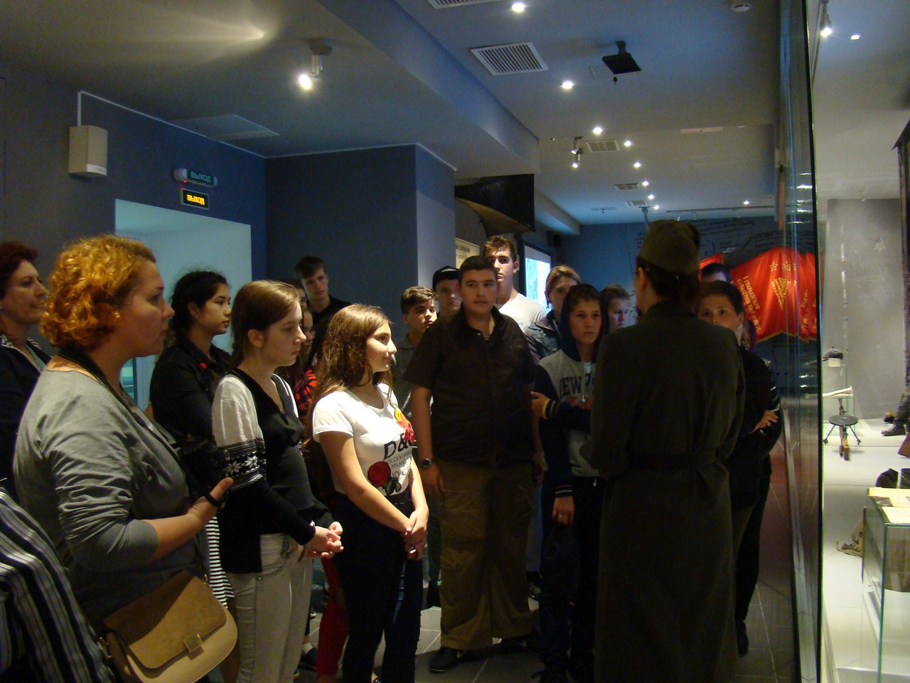 "Дороги Победы" в Туле. Школьники из Раменского