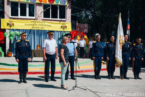 В АСТРАХАНСКОЙ ОБЛАСТИ ОТКРЫЛСЯ ВОЕННО-ИСТОРИЧЕСКИЙ ЛАГЕРЬ