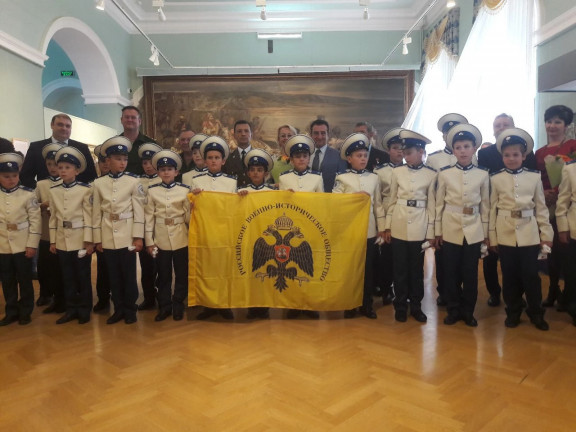 Церемония посвящения в кадеты.