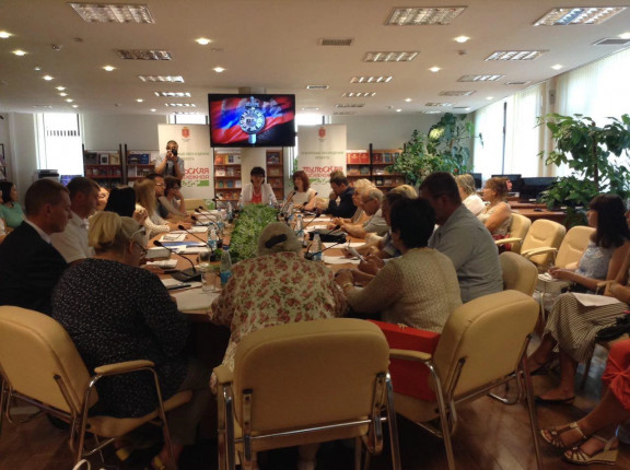 Заседание рабочей группы в рамках открытых обсуждений «Тульской набережной»