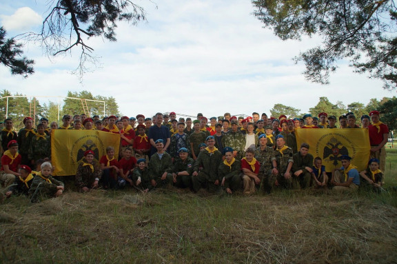 В Рязанской области состоялось открытие областного лагеря «Юный десантник» для школьников