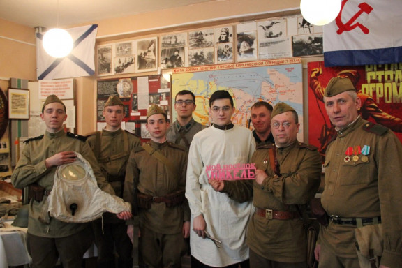 Участие регионального отделения РВИО в военно-патриотическом фестивале "Навстречу Победе!" в Историко-краеведческом музее Печенгского района в пгт Никель