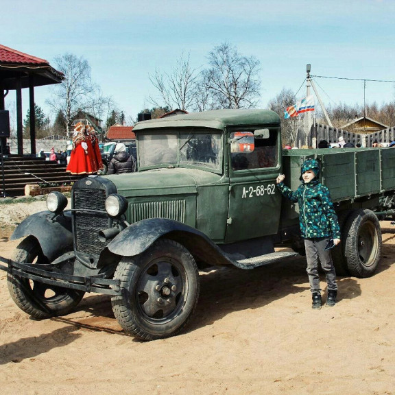 Празднование 72-й годовщины Победы в Великой Отечественной войне в деревне Кобона
