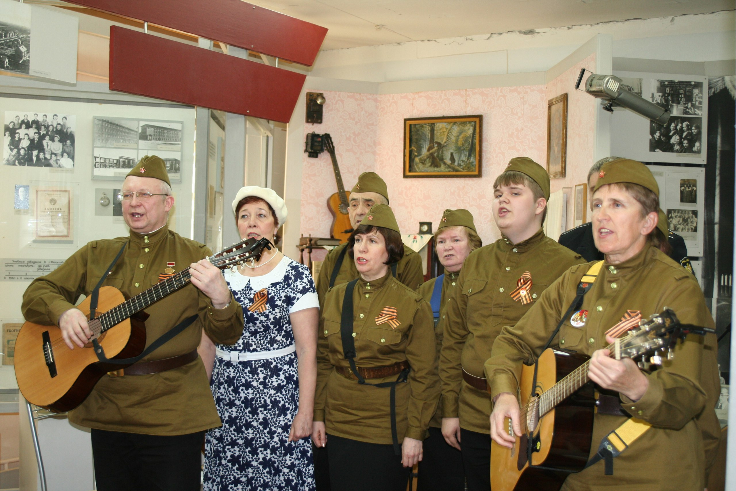 В Северодвинском музее - акция «Героические страницы Победы».
