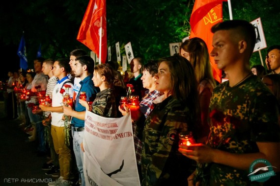 В Астраханской области прошла Всероссийская акция "Свеча памяти"