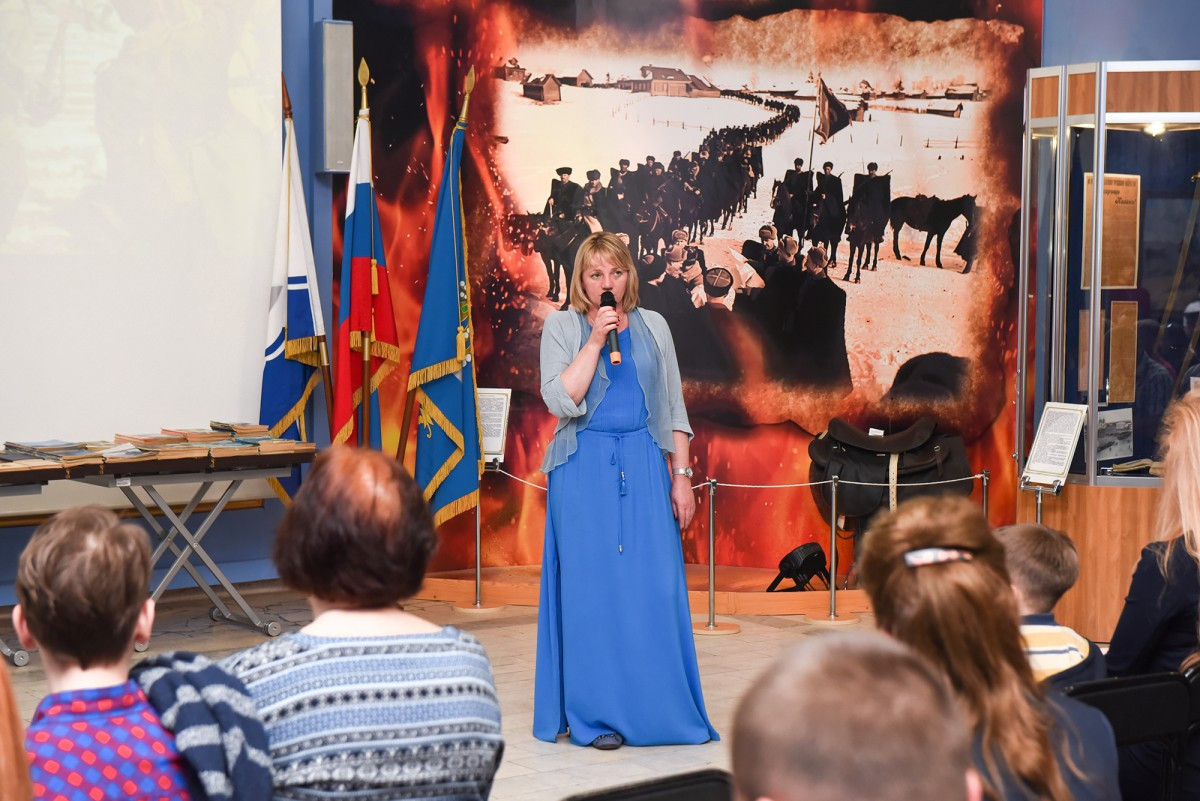 ПРЕДСЕДАТЕЛЬ РЕГИОНАЛЬНОГО ОТДЕЛЕНИЯ «РВИО» ОТКРЫЛА «НОЧЬ МУЗЕЕВ» В АСТРАХАНСКОМ МУЗЕЕ БОЕВОЙ СЛАВЫ