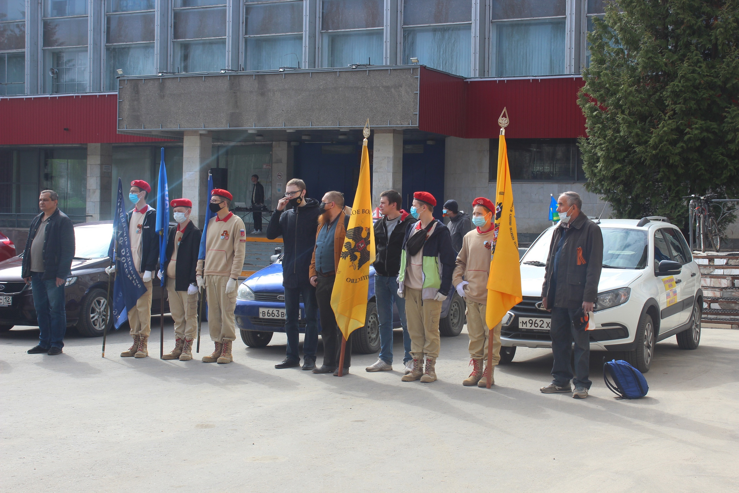 Республиканский автопробег, посвящённый 76-летию Победы в Великой Отечественной войне.