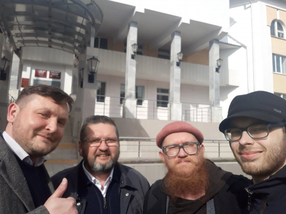 Активисты Регионального отделения посетили одну из площадок "Диктанта Победы"