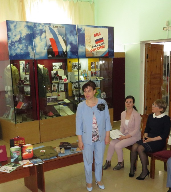 Час поэзии к 95-летию Юлии Друниной  в Ставропольском региональном отделении РВИО