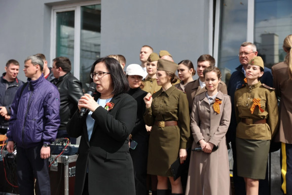 Ретро-поезд Победы