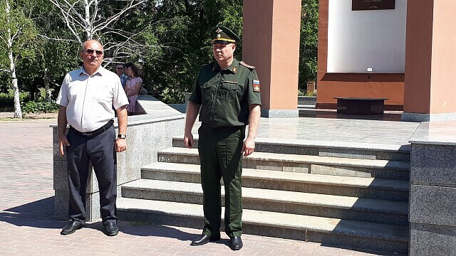 День ВДВ на Ставрополье отметили представители Ставропольского отделения РВИО