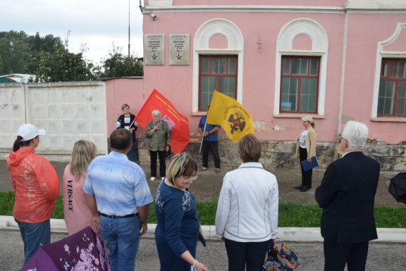 В Белевском районе открыты мемориальные доски Героям Советского Союза