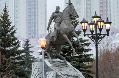 Открытие памятника М.Д. Скобелеву в Москве